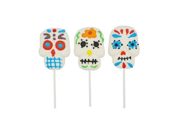 CANDY REALMS SKULL MALLOW POPS 40G 1x24 