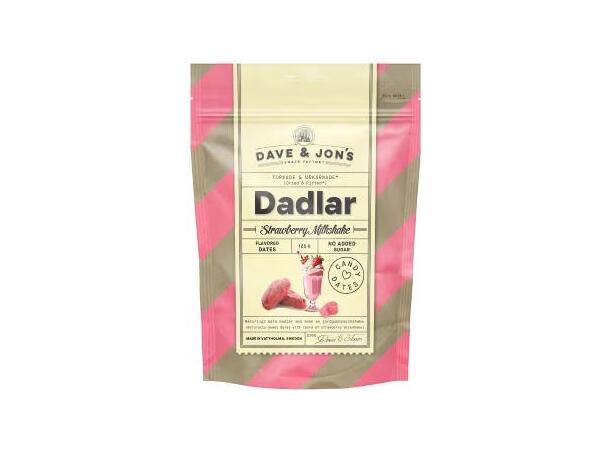 Dave & Jon's Strawberry Milkshake 125g 1x16 