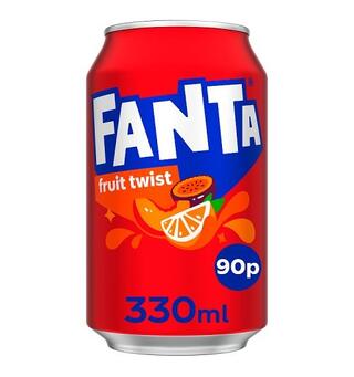 Fanta Fruit Twist Can 330ml 1X24