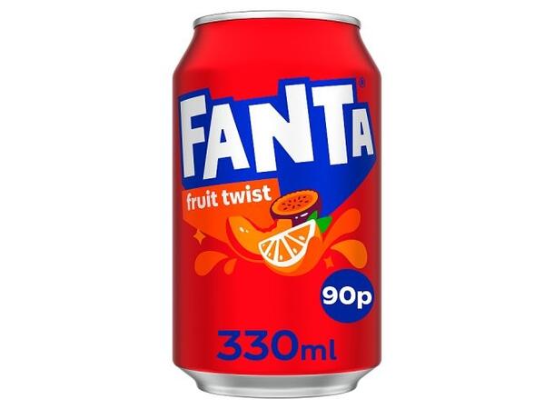 Fanta Fruit Twist Can 330ml 1X24 