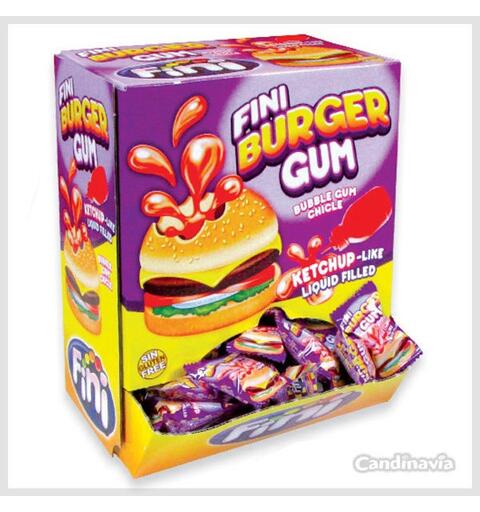 Fini Burger Gum 5g 1x200
