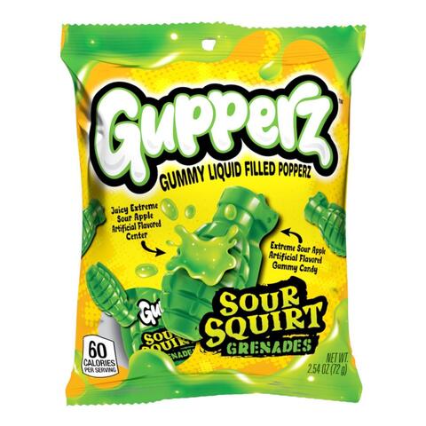 Grupperz Sour Squirt Greandes 1x12 72g