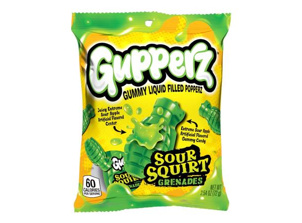 Grupperz Sour Squirt Greandes 1x12 72g 