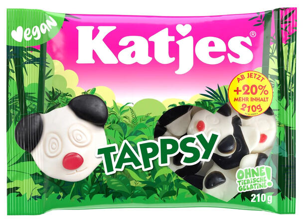 Katjes Tappsy 210g - vegan 1x16 