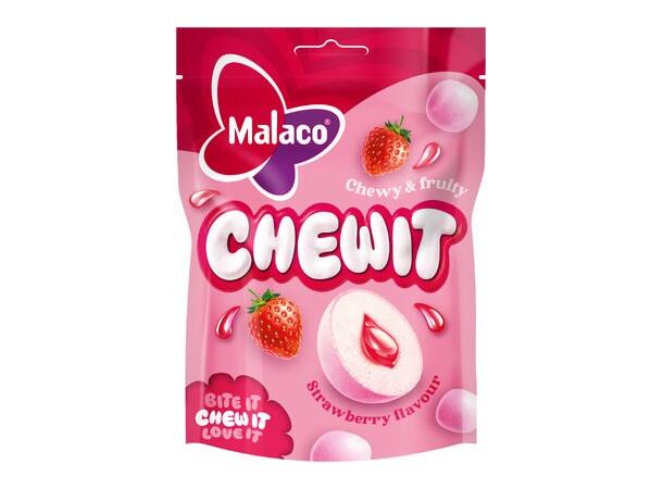 Malaco Chewit Strawberry 115g 1x9 
