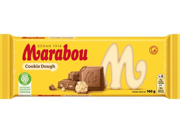 Marabou Cookie Dough 160g 1x15 