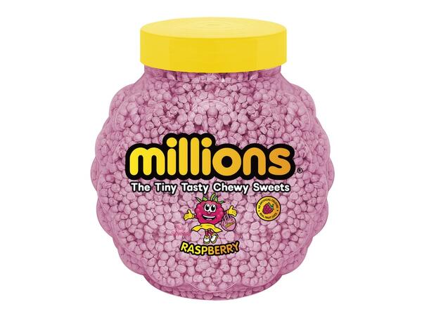 Millions Raspberry Jar 2.27kg 