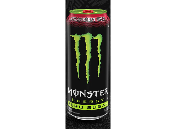Monster Energy Strawberry Shot Zero Sugar 473ml x24 