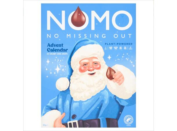 NOMO Creamy Choc Advent Calendar 70g 1x12 