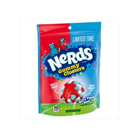 Nerds Berry Punch Rush Gummy Clusters 1x6 226g