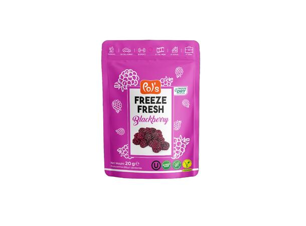POL'S  - FREEZE DRIED BLACKBERRY 20 G 1X15 