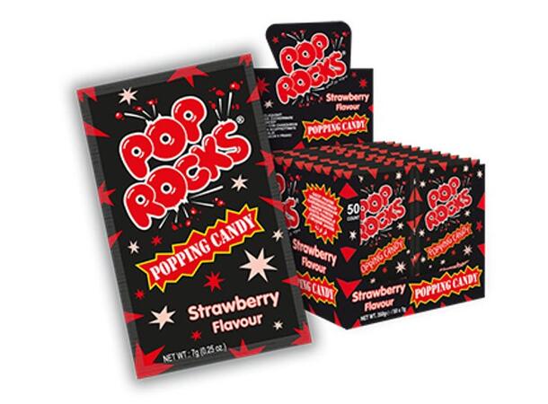 Pop Rocks Strawberry 7g 1x50 