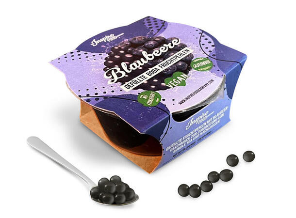 Popping Boba Blueberry fruit pearls 100G 1X20 