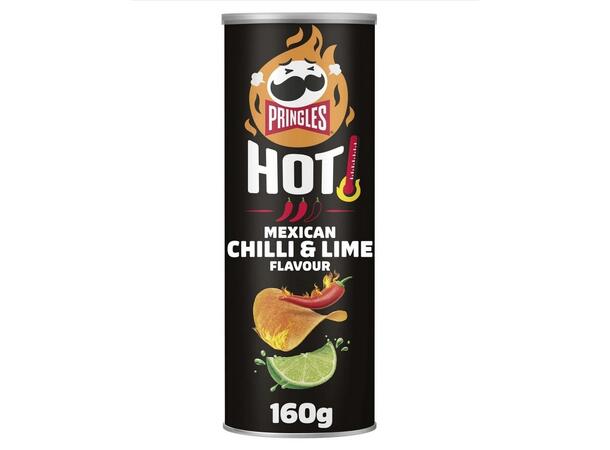 Pringles Hot Mexican Chilli & Lime 160g 19x160 g 