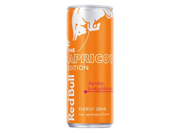 RED BULL 25CL APRIKOS-JORDGUBB 1x24 