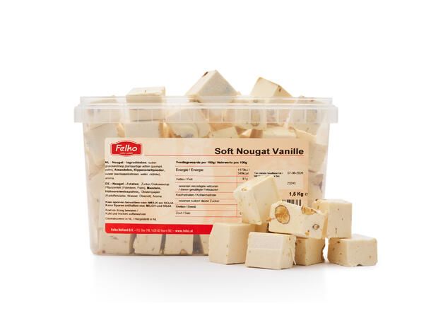 Soft Nougat Vanille – 1x1,5 KG Box 
