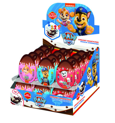 Spoon egg with surprise Paw Patrol 17,5g 1x24