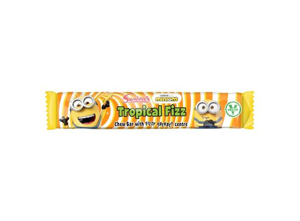 Swizzels Minions Tropical Fizz Chew Bar 18g 1x60 