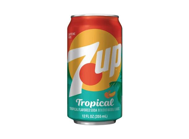 7UP Tropical 355ml 1X12 