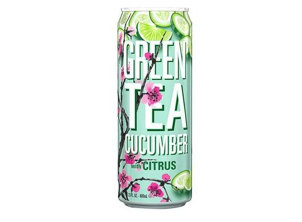 Arizona Green Tea Cucumber with Citrus 650ml - 24 cans / 22 oz 