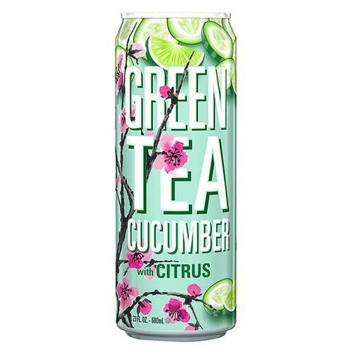 Arizona Green Tea Cucumber with Citrus 650ml - 24 cans / 22 oz