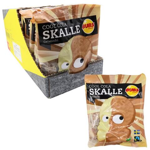 BUBS Cool Cola Skulls Bag 190g 1x14