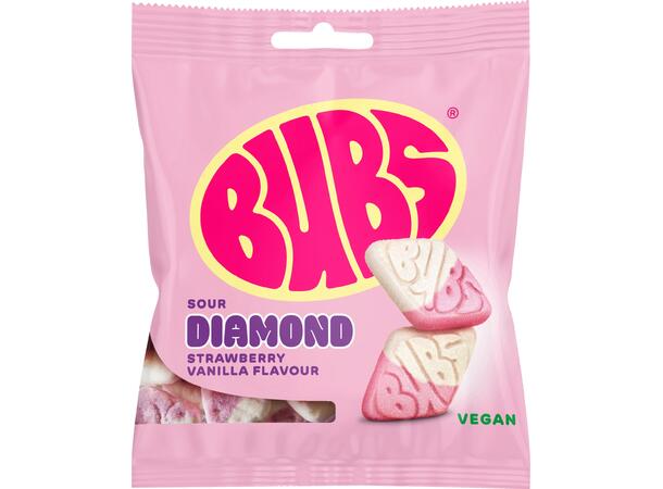 BUBS Strawberry Vanilla Diamond 155g 1x12 