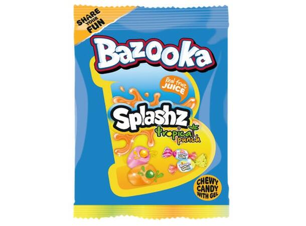 Bazooka Splashz Tropical 120g 1x12 