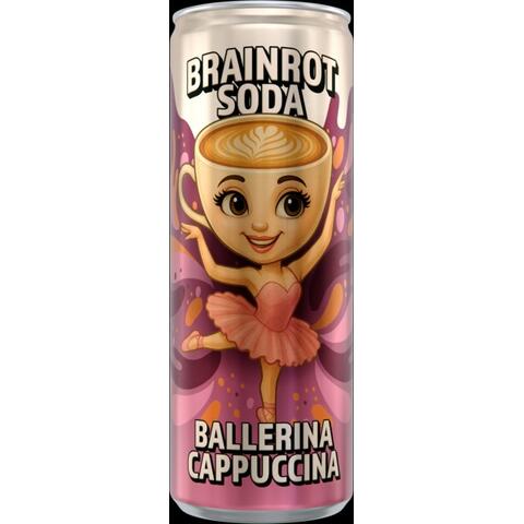 Brainrot Soda Ballerina Cappuccina 25cl 1x24