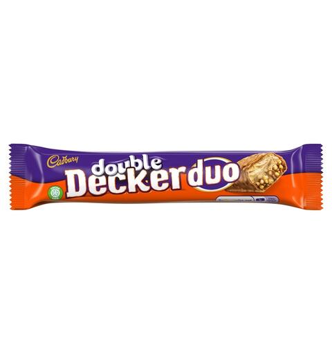 Cadbury Double Decker Duo Chocolate Bar 74g 1x32