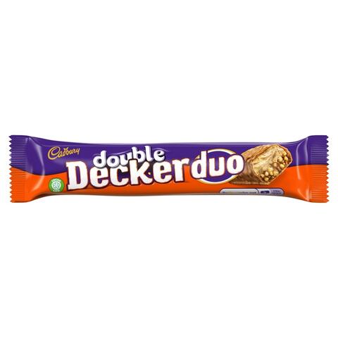 Cadbury Double Decker Duo Chocolate Bar 74g 1x32