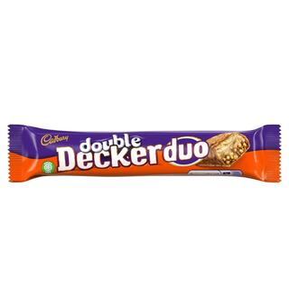 Cadbury Double Decker Duo Chocolate Bar 74g 1x32