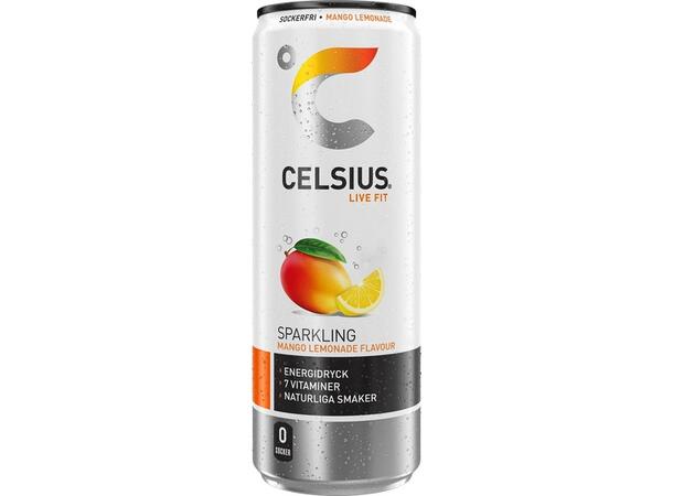 Celsius Mango Lemonade 355ml 1x24 