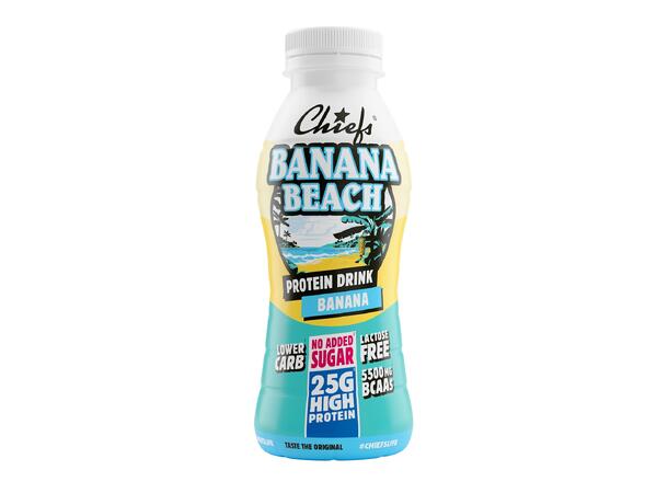 Chiefs Protein Milk Drink Banana Beach 8x330 ml EU 