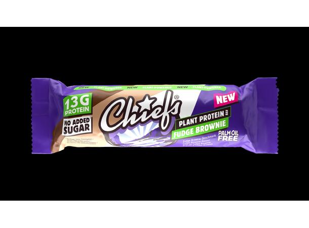 Chiefs protein  bar plant based Brownie Fudge 15 x 55g EU 