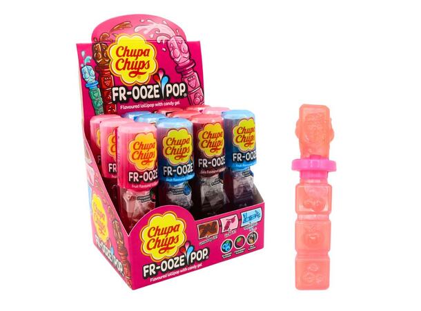 Chupa Chups Fr-Ooze Pop Lollipops 26g 1x12 
