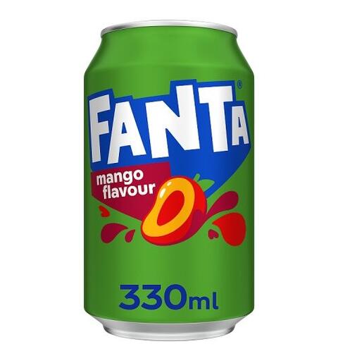 Fanta Mango Can 0,33 1X24