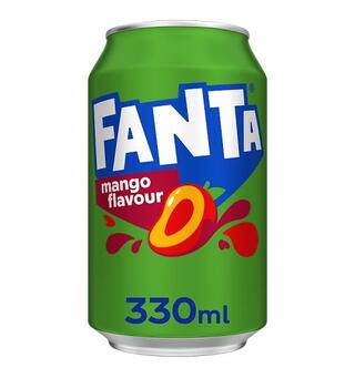 Fanta Mango Can 330ml 1X24