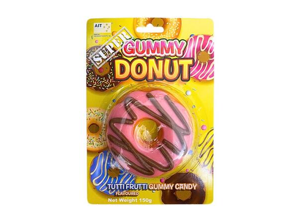 Giant Gummy Donut 150g 1x12 