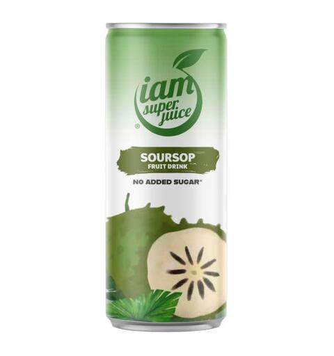 I am Superjuice Soursop 330ml 1x12