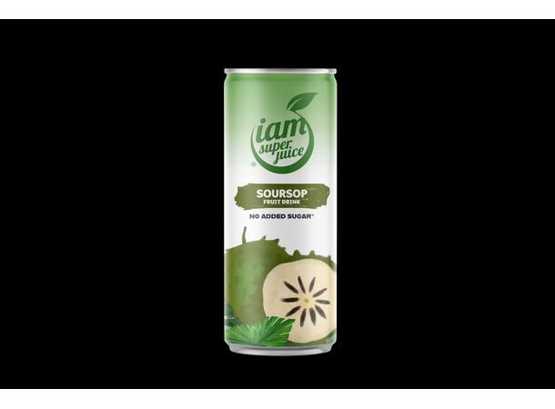 I am Superjuice Soursop 330ml 1x12 