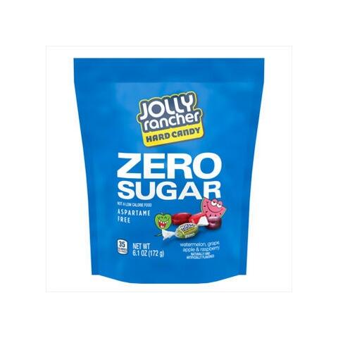 Jolly Rancher Zero Sugar Hard Candy 172g Assortment Pouch, 6.1 oz. 1x8