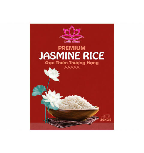 LOTUS Premium Jasmine rice 20kg