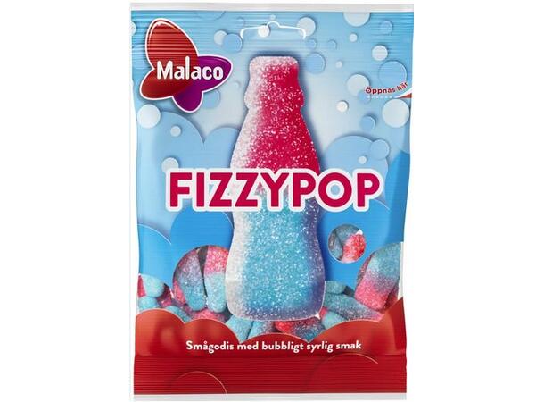 Malaco Fizzypop 450g 1x15 