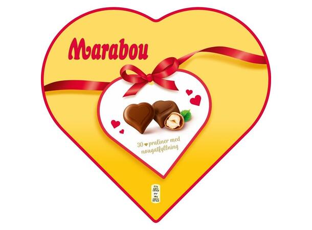 Marabou Hjärtan 165g 1x12 