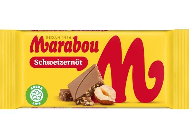 Marabou Schweizernöt 24g 1x64 