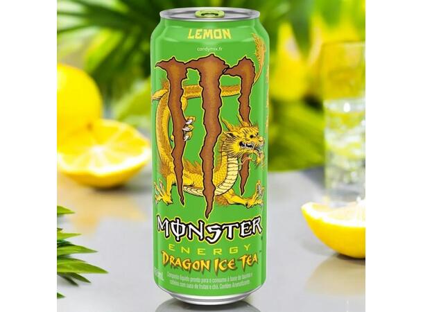 Monster Energy Dragon Tea Lemon 16 oz 1x24 Brazil 