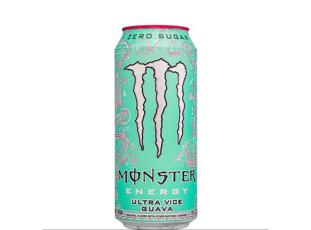 Monster Energy Ultra Vice Guava 16 oz 1x24 