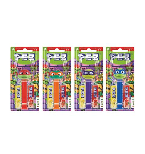 Pez Turtles 1+2 Impulse Packs 17g 1x12