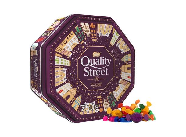Quality Street Chocolate Tin 750g 1x1 